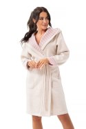 Szlafrok Damski FR-374 - Bez, 2XL DOROTA