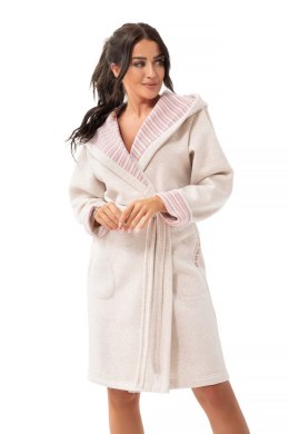 Szlafrok Damski FR-374 - Bez, 2XL DOROTA