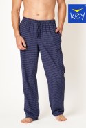 Spodnie Od Piżamy Męskie MHT 457 B24 - Granatowy, XL KEY
