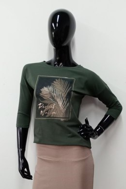 BLUZKA MIRELLA - KHAKI, 38 OFF PINK