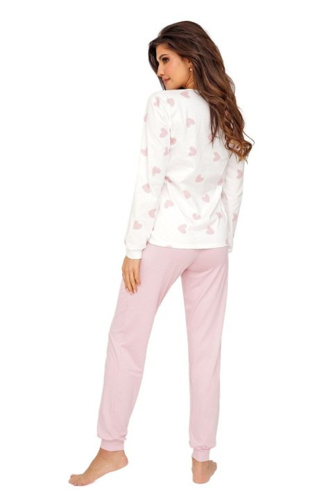 PIŻAMA DAMSKA SWEET LONG - POWDER PINK, XXL DONNA PIŻAMA DAMSKA SWEET LONG - POWDER PINK, XXL DONNA