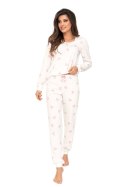 PIŻAMA DAMSKA SWEET LONG - POWDER PINK, XXL DONNA