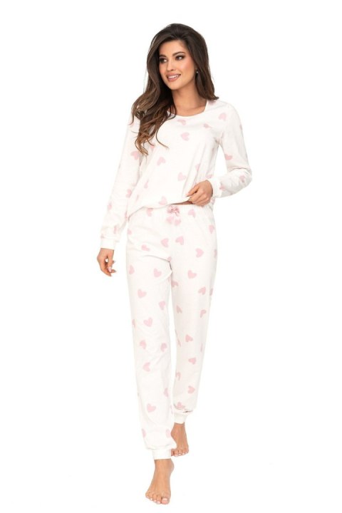 PIŻAMA DAMSKA SWEET LONG - POWDER PINK, XXL DONNA PIŻAMA DAMSKA SWEET LONG - POWDER PINK, XXL DONNA