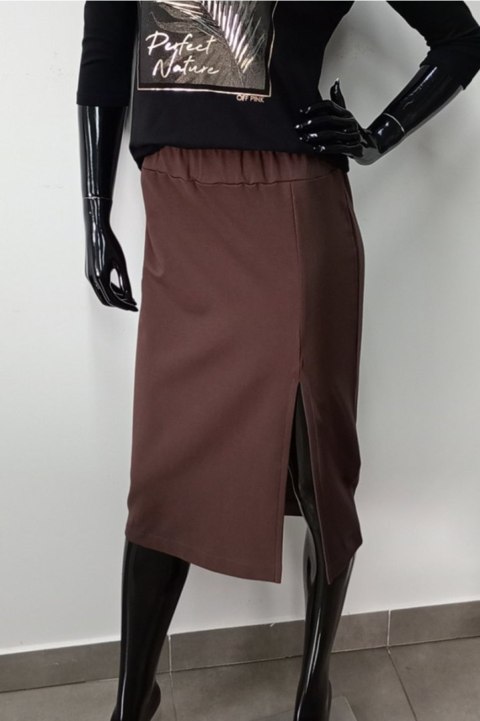 SPÓDNICA LYNN - KHAKI, L OFF PINK SPÓDNICA LYNN - KHAKI, L OFF PINK