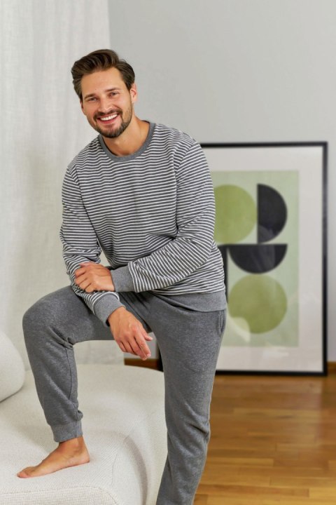 PIŻAMA MĘSKA PMB.5248 J/24 - DARK_GREY, XL DOCTOR NAP PIŻAMA MĘSKA PMB.5248 J/24 - DARK_GREY, XL DOCTOR NAP