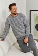 PIŻAMA MĘSKA PMB.5248 J/24 - DARK_GREY, XL DOCTOR NAP