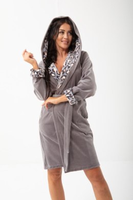 Szlafrok Damski FR-352 - Szary, 2XL DOROTA