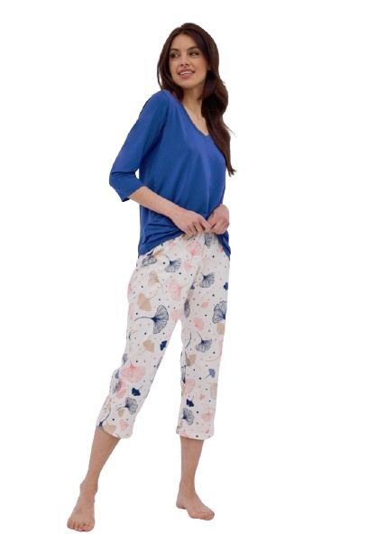 Piżama Damska 841/391 Gina - Jeans, L