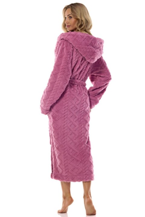 SZLAFROK DAMSKI GEO 2402 - WIŚNIA, XL, 2 L&L SZLAFROK DAMSKI GEO 2402 - WIŚNIA, XL, 2 L&L