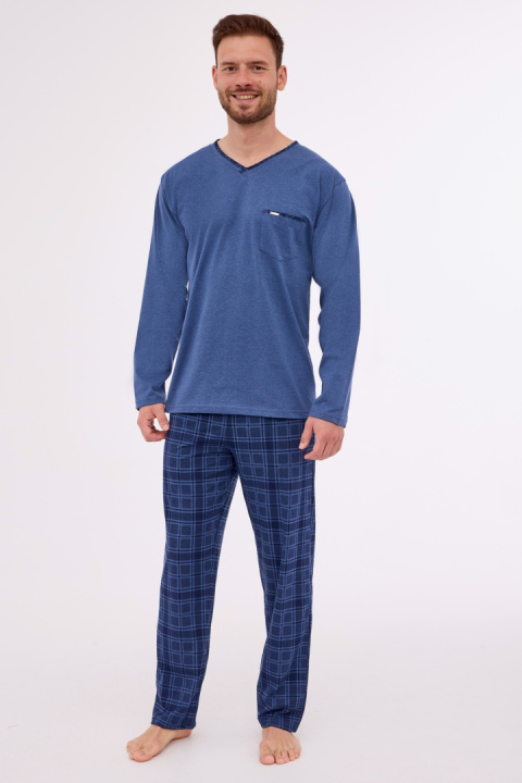 CORNETTE PIŻAMA MĘSKA DR 122/261 CLARK - GRANAT, XXL CORNETTE PIŻAMA MĘSKA DR 122/261 CLARK - GRANAT, XXL
