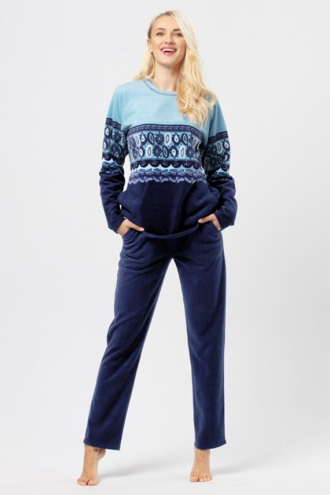 KOMPLET DAMSKI LHS 893 B24 - GRANATOWY, S KEY