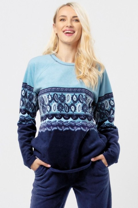 KOMPLET DAMSKI LHS 893 B24 - GRANATOWY, S KEY