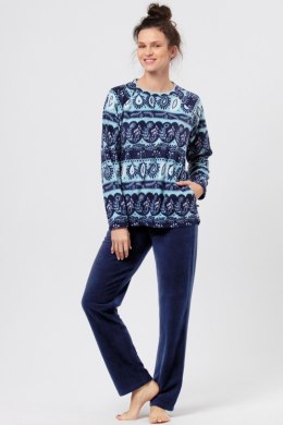 KOMPLET DAMSKI LHS 894 B24 - GRANATOWY, M KEY