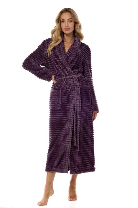 Szlafrok Damski Rita 2415 - AMETYST, XL, 1 L&L Szlafrok Damski Rita 2415 - AMETYST, XL, 1 L&L