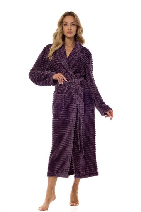 Szlafrok Damski Rita 2415 - AMETYST, XXL, 1 L&L Szlafrok Damski Rita 2415 - AMETYST, XXL, 1 L&L