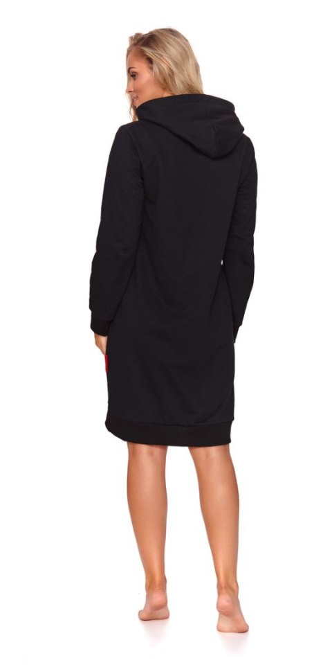 SZLAFROK DAMSKI SMZ.4136 - BLACK, L DOCTOR NAP SZLAFROK DAMSKI SMZ.4136 - BLACK, L DOCTOR NAP