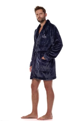 SZLAFROK MĘSKI BJ 2454 - GRAFIT, M L&L