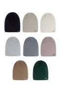 CZAPKA DAMSKA P-022 - MIX, UNIWERSALNY OFF PINK