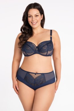 K876 BIUSTONOSZ MIĘKKI ARIA - GRANATOWY, 105D GORSENIA