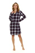 KOSZULA DAMSKA TM.7103 J/24 - BURGUNDY, L/XL DOCTOR NAP