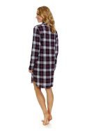 KOSZULA DAMSKA TM.7103 J/24 - BURGUNDY, L/XL DOCTOR NAP