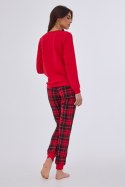 PIŻAMA DAMSKA DR 671/371 CELEBRATE - CZERWONY, XXL CORNETTE