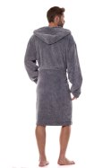 SZLAFROK MĘSKI MASTER 2452 - GRAFIT, XXL L&L