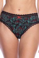 FIGI DAMSKIE BIKINI L-1569BI - CZARNY-CZERWONY, L LAMA