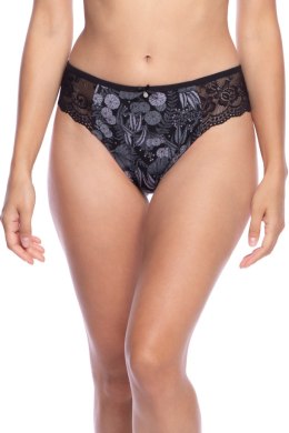 FIGI DAMSKIE BIKINI L-1574BI - CZARNY-SZARY, L LAMA