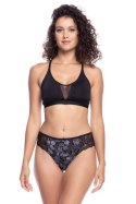 FIGI DAMSKIE BIKINI L-1574BI - CZARNY-SZARY, XL LAMA