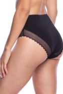 FIGI DAMSKIE MIDI L-1570MD - CZARNY, XXXL LAMA