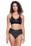 FIGI DAMSKIE MIDI L-1570MD - CZARNY, XXXL LAMA