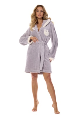 SZLAFROK DAMSKI LAZY 2411 - CRYSTAL, L, 4 L&L