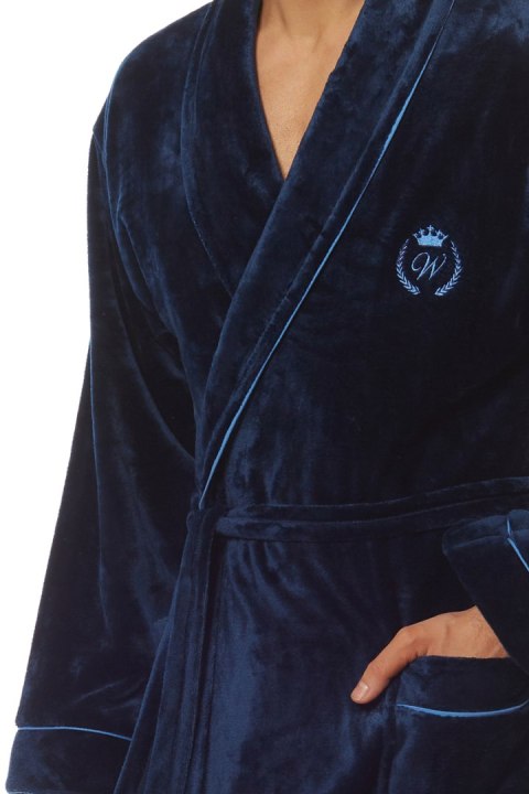 SZLAFROK MĘSKI 2111 LUCA - GRAFIT, XL, 1 L&L SZLAFROK MĘSKI 2111 LUCA - GRAFIT, XL, 1 L&L