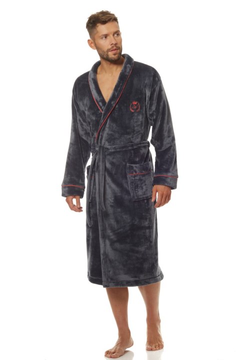SZLAFROK MĘSKI 2111 LUCA - NAVY, L, 2 L&L SZLAFROK MĘSKI 2111 LUCA - NAVY, L, 2 L&L