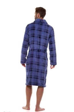 SZLAFROK MĘSKI 2455 HERO - DARK BLUE, L, 2 L&L