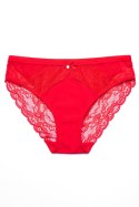 FIGI DAMSKIE BIKINI L-1571BI - CZARNY-CZERWONY, S LAMA
