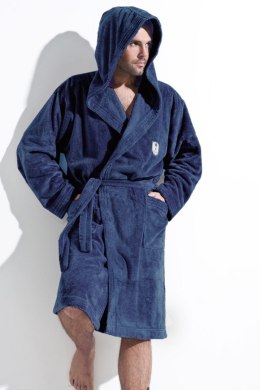 SZLAFROK MĘSKI IWO - NAVY, XL, 3 L&L