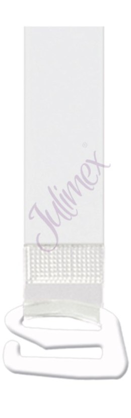 Ramiączka silikonowe metal 18 mm - TRANSPARENTNY, 18MM JULIMEX