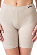 SZORTY DAMSKIE HOT TOUCH LXU 729 2 - BEŻOWY, L KEY