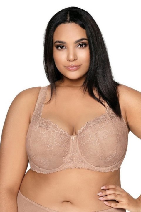 BIUSTONOSZ M-053/22 CARMELA BIG beżowy - BEŻOWY, 90C MAT