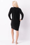 SUKIENKA DAMSKA LHD 922 B24 - CZARNY, L KEY