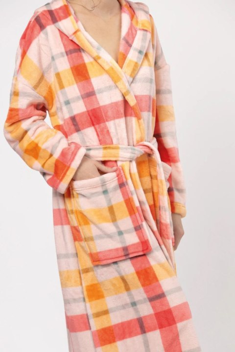 SZLAFROK DAMSKI LGL 421 B24 - MULTIKOLOR, L/XL KEY