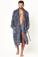SZLAFROK MĘSKI MGL 432 B24 - GRANATOWY, XL/XXL KEY