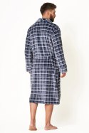 SZLAFROK MĘSKI MGL 432 B24 - GRANATOWY, XL/XXL KEY