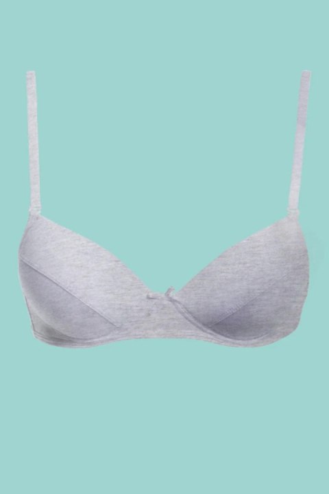 BIUSTONOSZ NASTOLATKA TBC 024 SZARY - SZARY, 80AA KEY