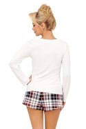 PIŻAMA DAMSKA HO HO II 1/2 - ECRU, XL DONNA