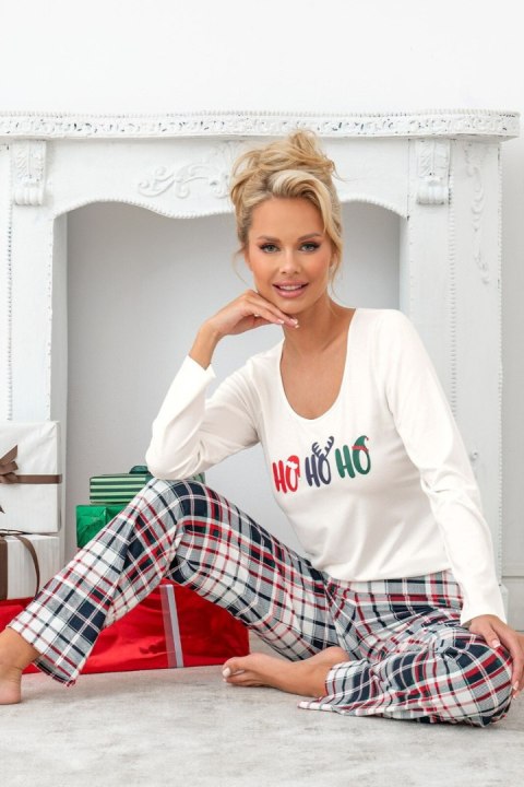 PIŻAMA DAMSKA HO HO LONG - RED, XL DONNA PIŻAMA DAMSKA HO HO LONG - RED, XL DONNA