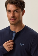 PIŻAMA MĘSKA HALE 41917 AW24 - GRANATOWY, 2XL, 59X HENDERSON
