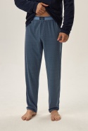PIŻAMA MĘSKA HALE 41917 AW24 - GRANATOWY, XL, 59X HENDERSON